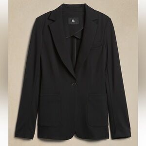 NWOT Banana Republic Ponte Blazer - Black - XS
